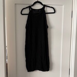Tahari Black Knit Bathing Suit Cover Up